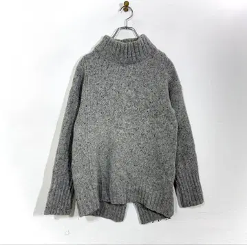BARNYARDSTORM 그레이 터틀넥 스웨터 사이즈 0
