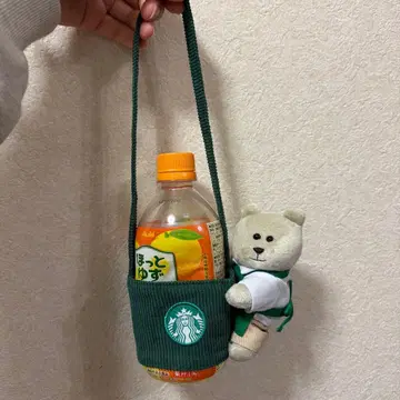 스타벅스 드링크 홀더 봉제 인형 대만