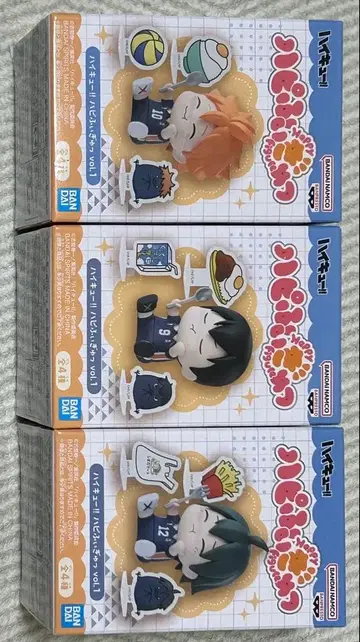 하이큐!! 피규어 3체 세트 하피피규