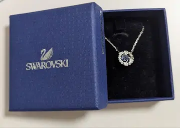 스와로브스키 목걸이 블루 SWAROVSKI