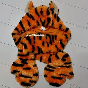 티거 팬캡 머플러 모자 장갑 디즈니랜드 디즈니씨