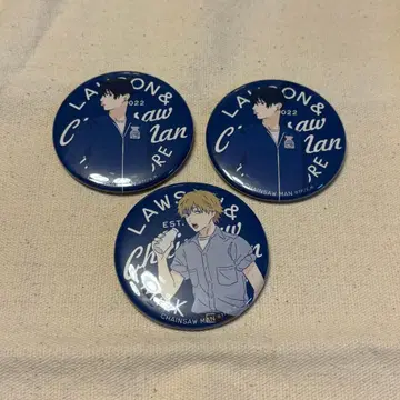 체인소 맨 로손 콜라보 캔뱃지 하야카와 아키 덴지