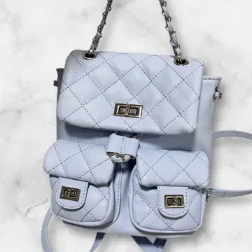 블루 백팩 실버 ZARA Bershka H&M 한국