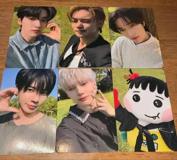 TXT ACT TOMORROW 일본 FC 트레이딩 카드 컴프 세트 공식