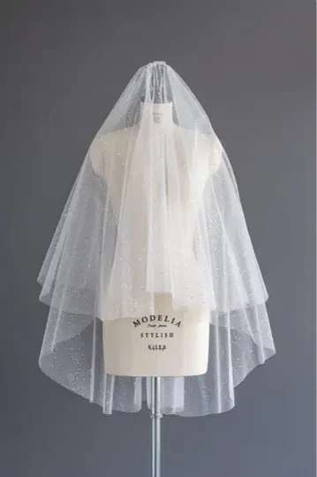 AILE 웨딩 베일 화이트