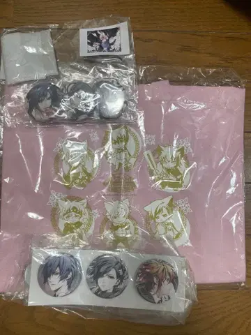 완드 오브 포춘 캐릭터 캔뱃지 토트백 마스킹 테이프