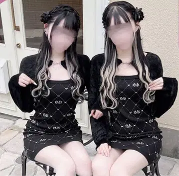 미셸 마카롱 이모짱 니트 원피스 michellMacaron