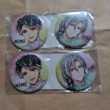 아이나나 모모 카즈나 B's-LOG 캔뱃지 세트