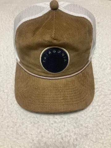 patagonia 코듀로이 캡 브라운