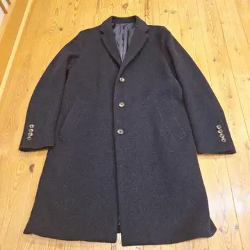 TAKEO KIKUCHI 네이비 체스터 코트