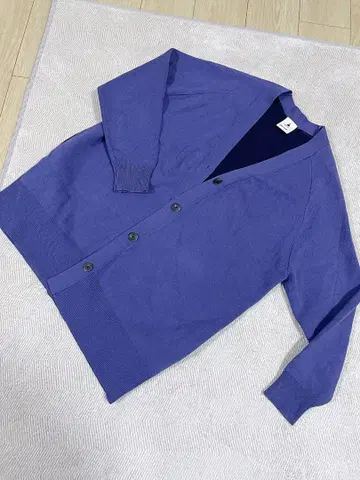 niko and - 보라색 가디건 긴팔