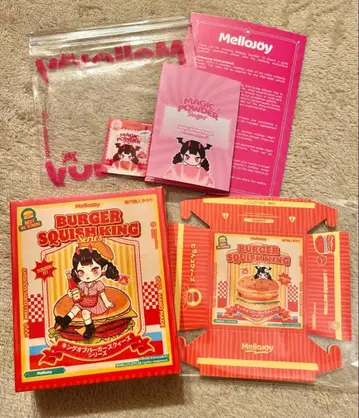 [ 미개봉 새상품 ] Mellojoy 메로조이 킹 오브 버거 스퀴즈