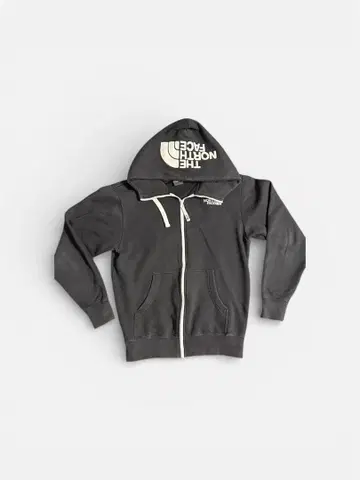 THE NORTH FACE 그레이 풀 집업 파카 M