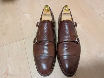 레이머 뮤지엄 카프 더블 몽크 스트랩 슈즈 7.5