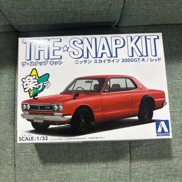 락플라 닛산 스카이라인 2000GT-R 레드