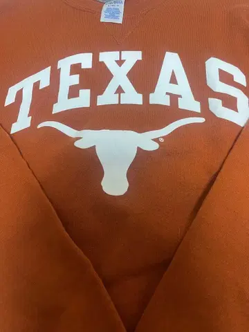 90s Russell athletic TEXAS 맨투맨 온두라스 제조