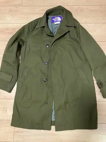 THE NORTH FACE 퍼플 라벨 스텐카라 코트 65/35