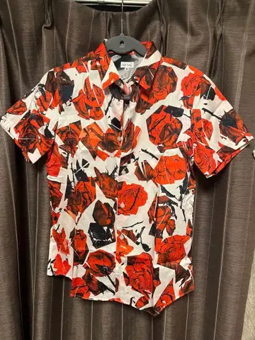 Paul Smith 반팔 셔츠 M 꽃무늬