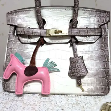크로커다일풍 디자인 숄더 핸드백