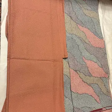 시보리 코몬 순수 실크 이로무지