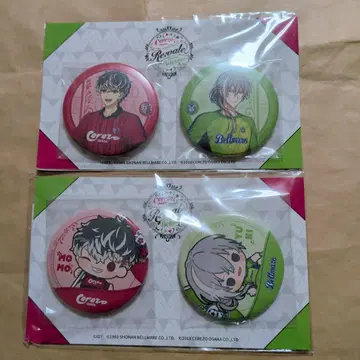 아이나나 모모리 토모 축구 캔뱃지 세트