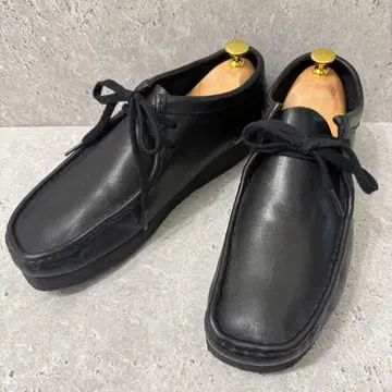 인기 클락스 CLARKS 왈라비 부츠 올 가죽 27cm 블랙