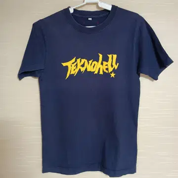 [ 레어템 ] 이시노 타큐 Tekno hell 티셔츠 M 사이즈 네이비