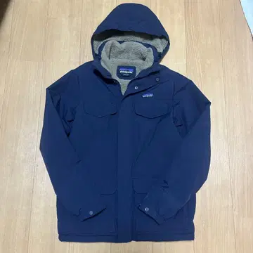 Patagonia 네이비 마운틴 후드티
