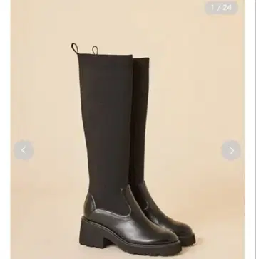 스나이델 롱 니트 부츠