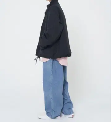 [ ROUGH TRADE ] 라프트레이드 안감 퀼트 블루종 패딩 자켓