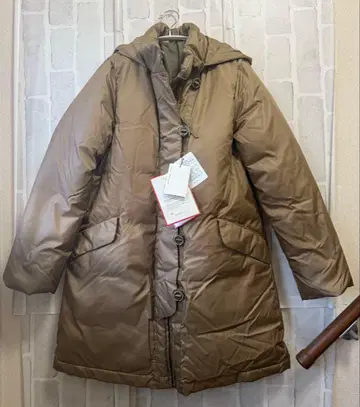 새상품 ADIEU TRISTESSE 다운 코트 브라운