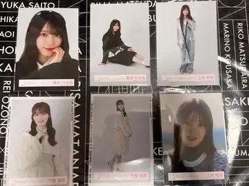 사쿠라자카46 브로마이드 모리타 히카루, 모리야 레이나, 우에무라 리나