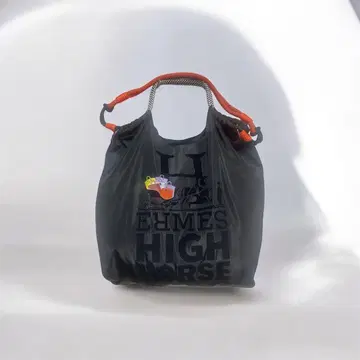 인기 로고 포함 로프 핸들 디자인성 있는 에코백 귀여운