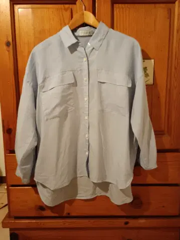 MACKINTOSH 라이트 블루 긴팔 셔츠