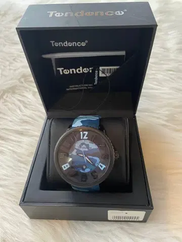 [ 미사용 새상품 ] 하이드로겐 Tondanco 손목시계 파랑 카모플라쥬