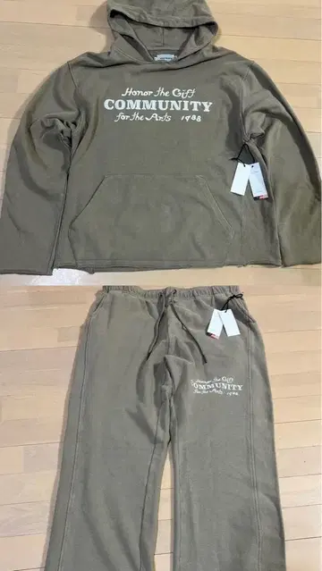 HONOR THE GIFT 맨투맨 셋업 M