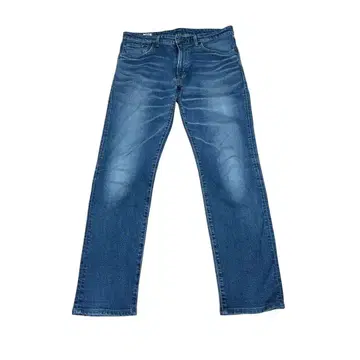 에드윈 일본제 블루 스트레이트 데님 워시 가공