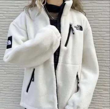 THE NORTH FACE 플리스 자켓 화이트
