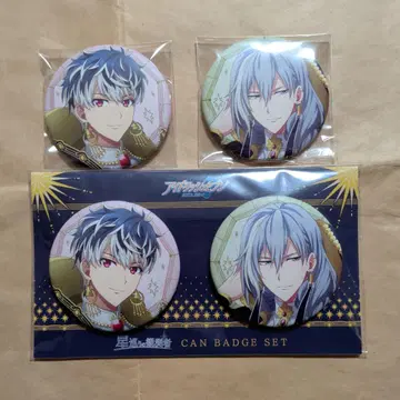 아이나나 모모 리츠 별 순회 캔뱃지 세트