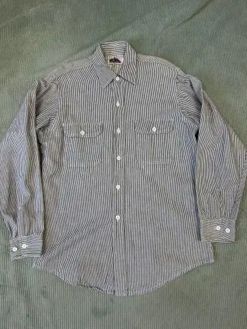 빅맥 히코리 워크 셔츠 빈티지