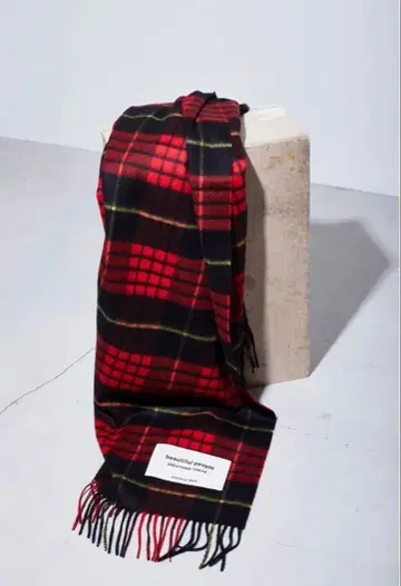 뷰티풀피플 x 존스턴스 캐시미어 스톨 머플러