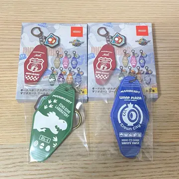 [ 새상품 ] 노코노코 바나나 모텔 키링 마리오 카트 월드 닌텐도