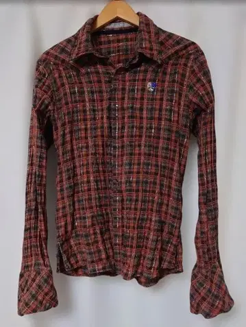 프란시스트 모크스 체크 셔츠 스와로 스컬 사이즈 4