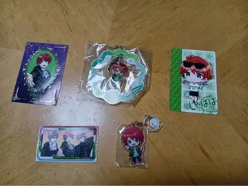 컬러풀 피치 쟈파파 아크릴 키링 외 5종 세트