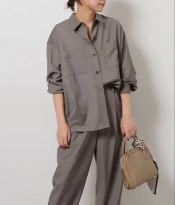 JOURNAL STANDARD relume 워셔블 TR 빅 셔츠