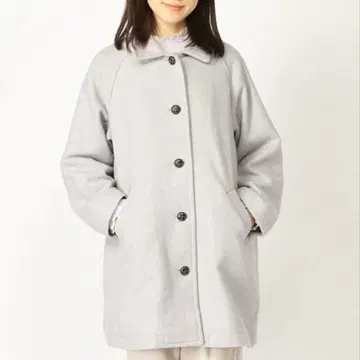 사만사 모스모스 Samansa Mos2 커버링얀 스텐칼라 코트