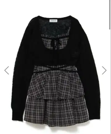 BUBBLES 코켓 티어드 원피스