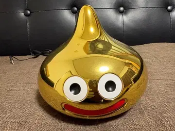 드래곤 퀘스트 복권 35주년 기념 슬라임 골드 컬러 스피커