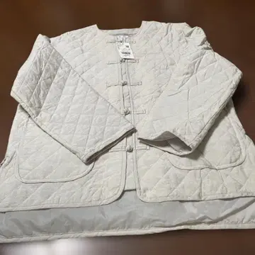 LOWRYS FARM 퀼팅 자켓 F 화이트