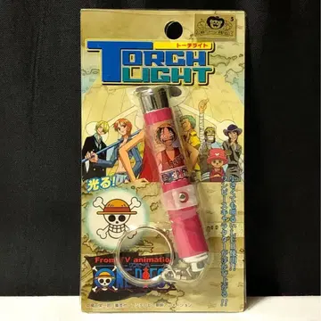 원피스 루피 토치 라이트 키링 미사용 레어